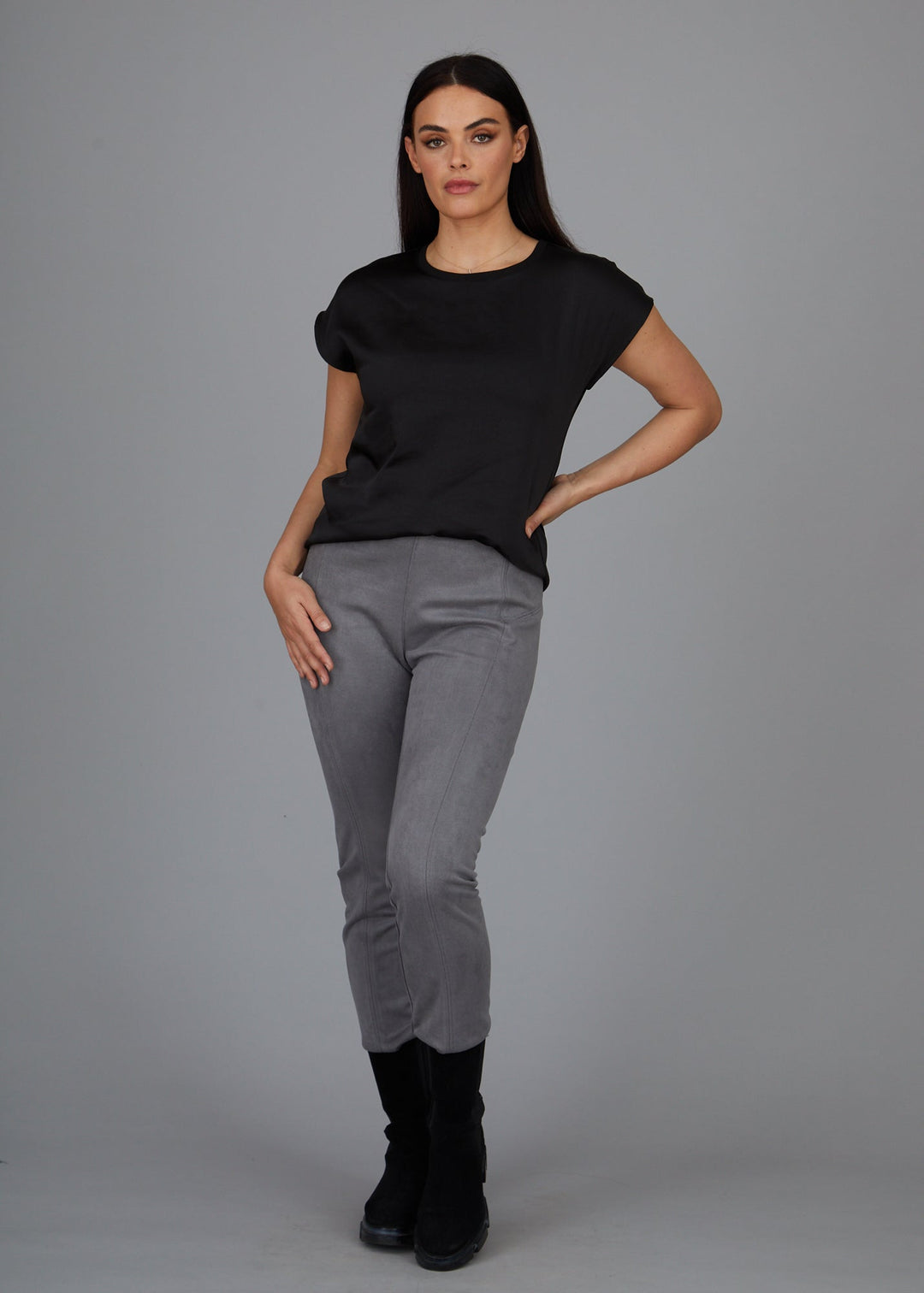 Chantal Legging - Faux Suede: FINAL SALE