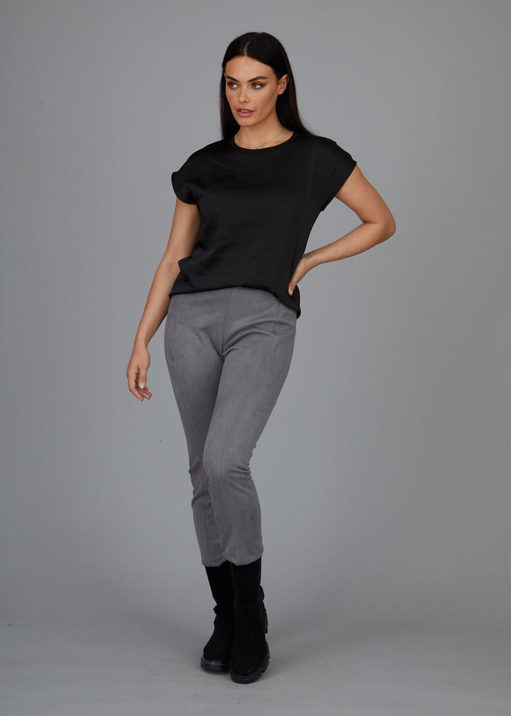 Chantal Legging - Faux Suede: FINAL SALE