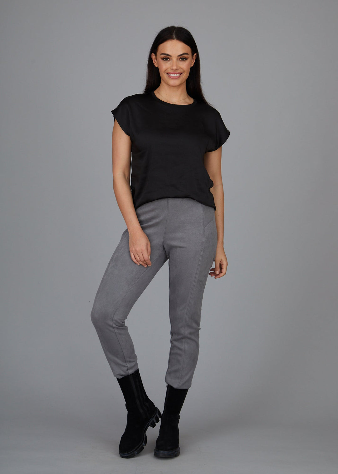 Chantal Legging - Faux Suede: FINAL SALE