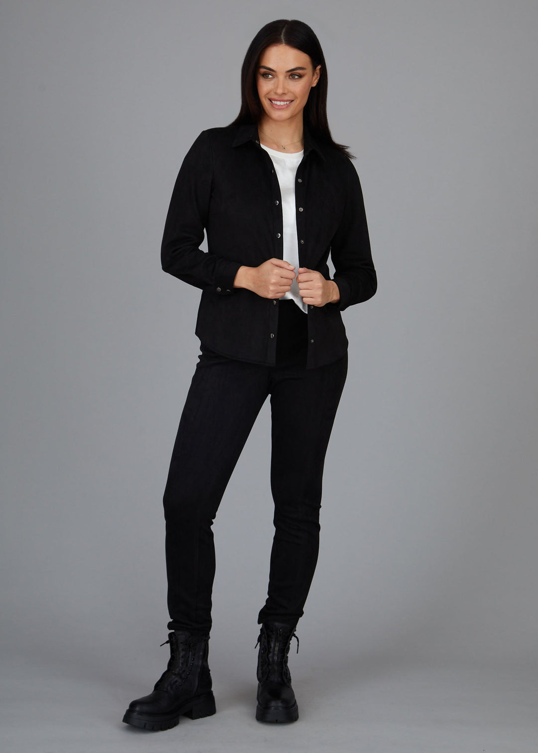 Chantal Legging - Faux Suede: FINAL SALE