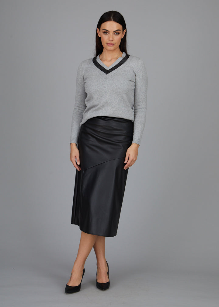 Gigi Long Skirt - Black: FINAL SALE