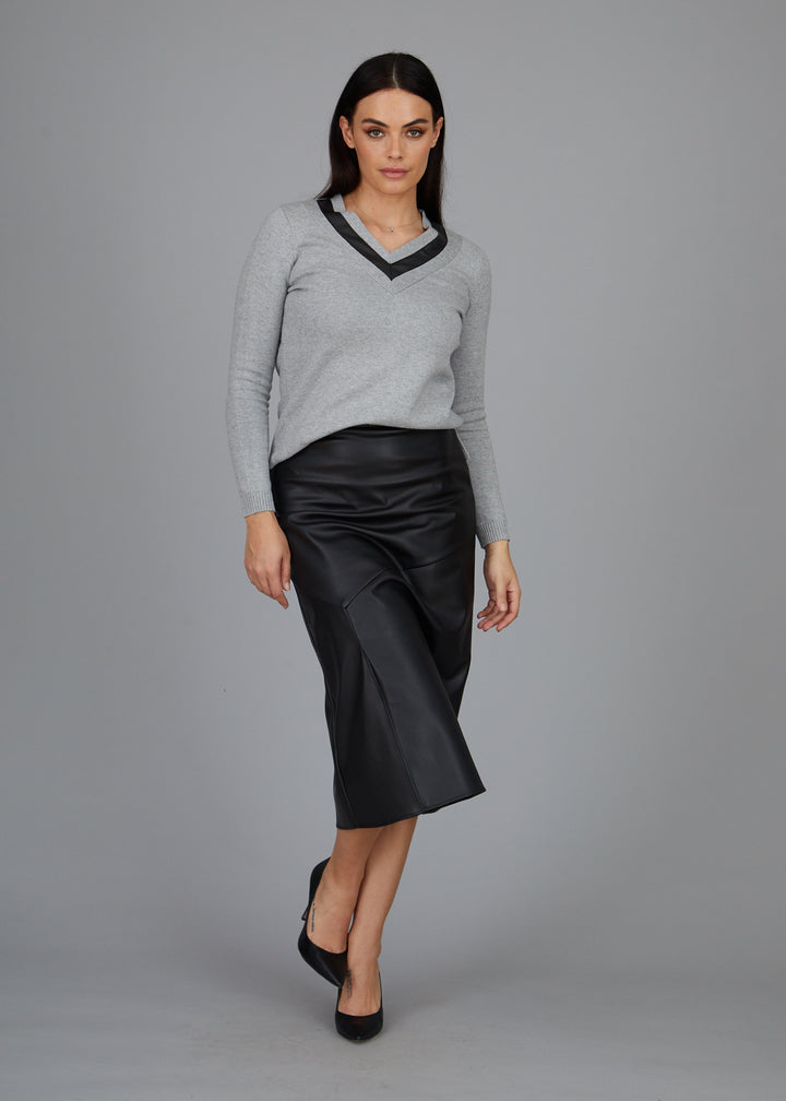 Gigi Long Skirt - Black: FINAL SALE