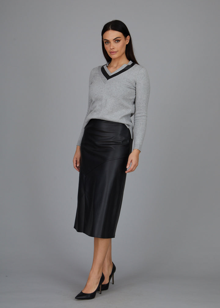 Gigi Long Skirt - Black: FINAL SALE