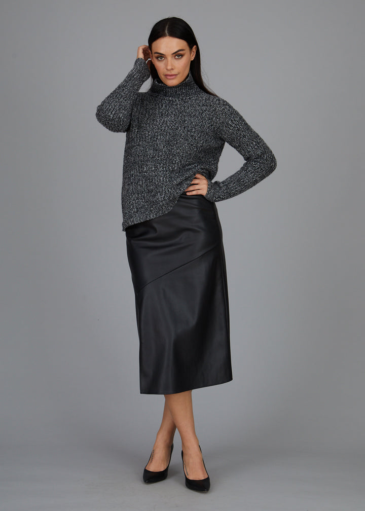 Gigi Long Skirt - Black: FINAL SALE
