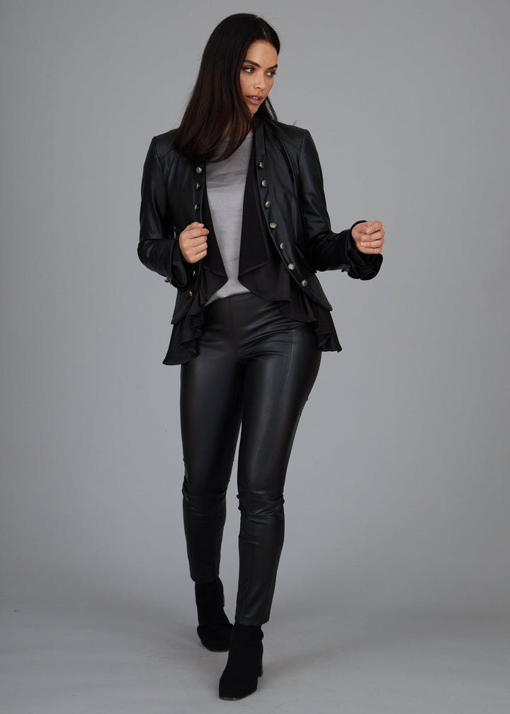 Chantal Legging - Faux Leather- FINAL SALE