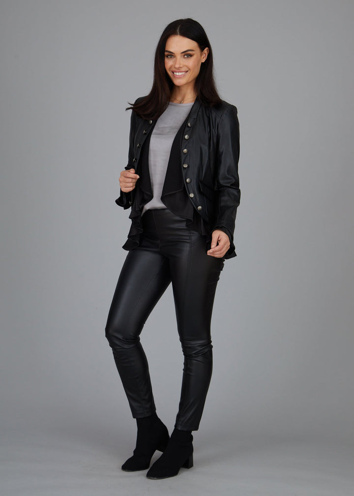 Chantal Legging - Faux Leather- FINAL SALE