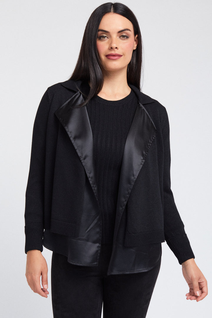 Cardigan w/ Layering - Shine &amp; Sparkle: FINAL SALE