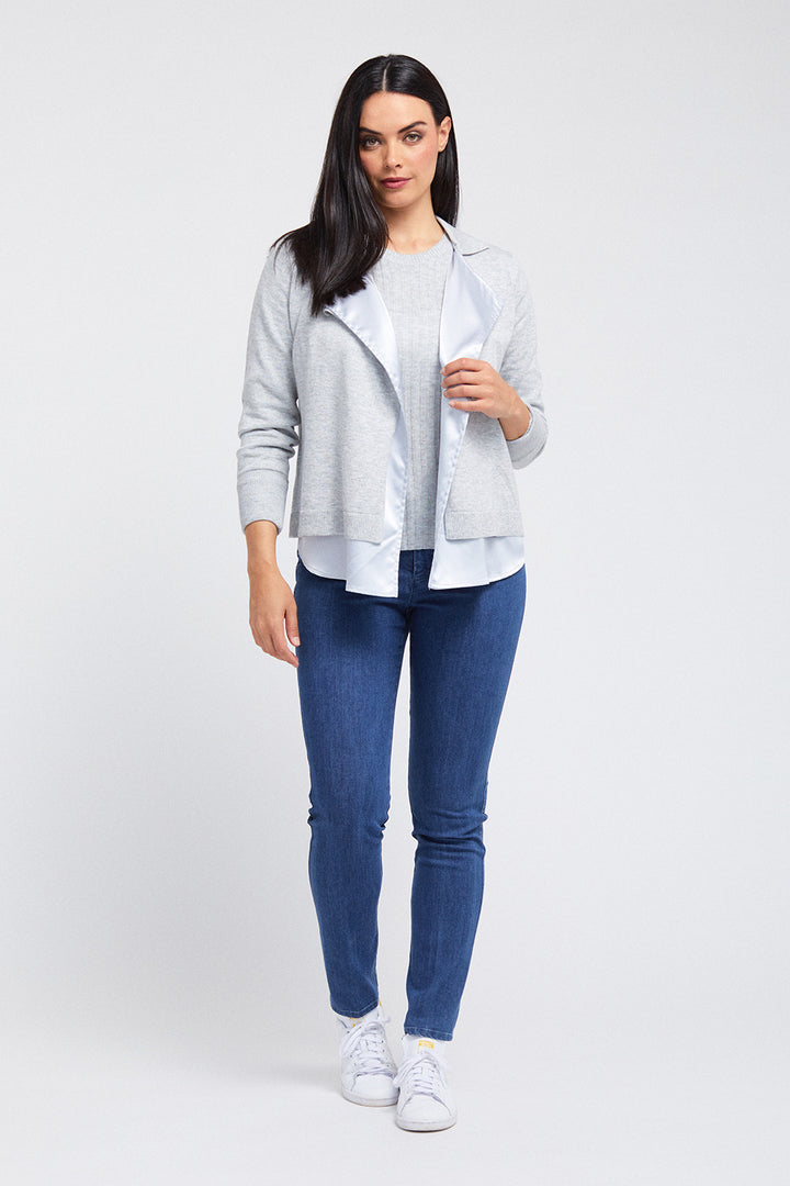 Cardigan w/ Layering - Shine &amp; Sparkle: FINAL SALE