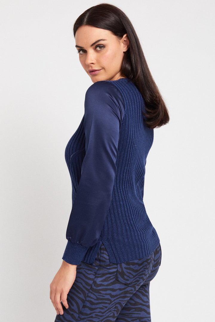 Vest Illusion w/ Combo Sleeve - Shine &amp; Sparkle: FINAL SALE