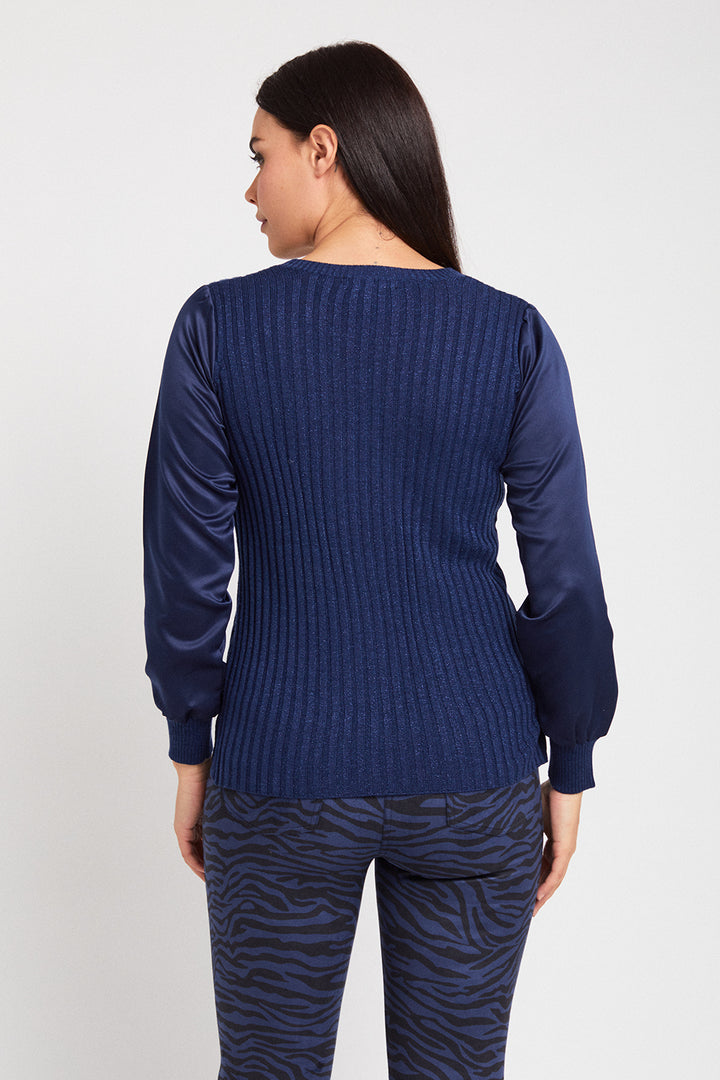 Vest Illusion w/ Combo Sleeve - Shine &amp; Sparkle: FINAL SALE