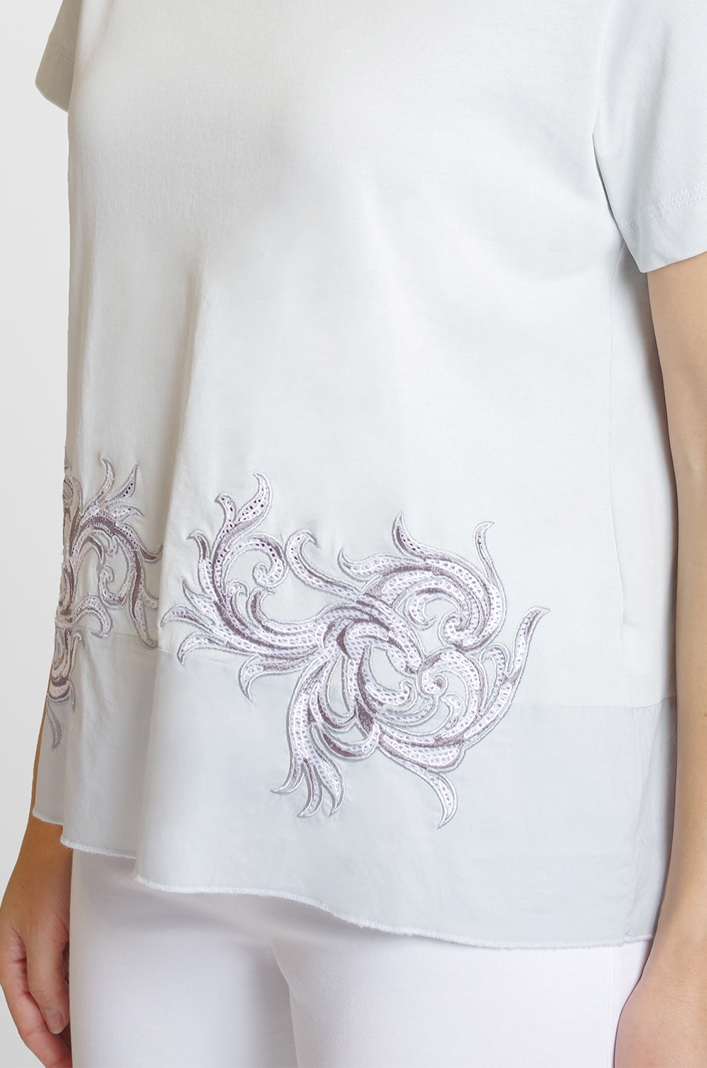 Embroidery Tee: FINAL SALE
