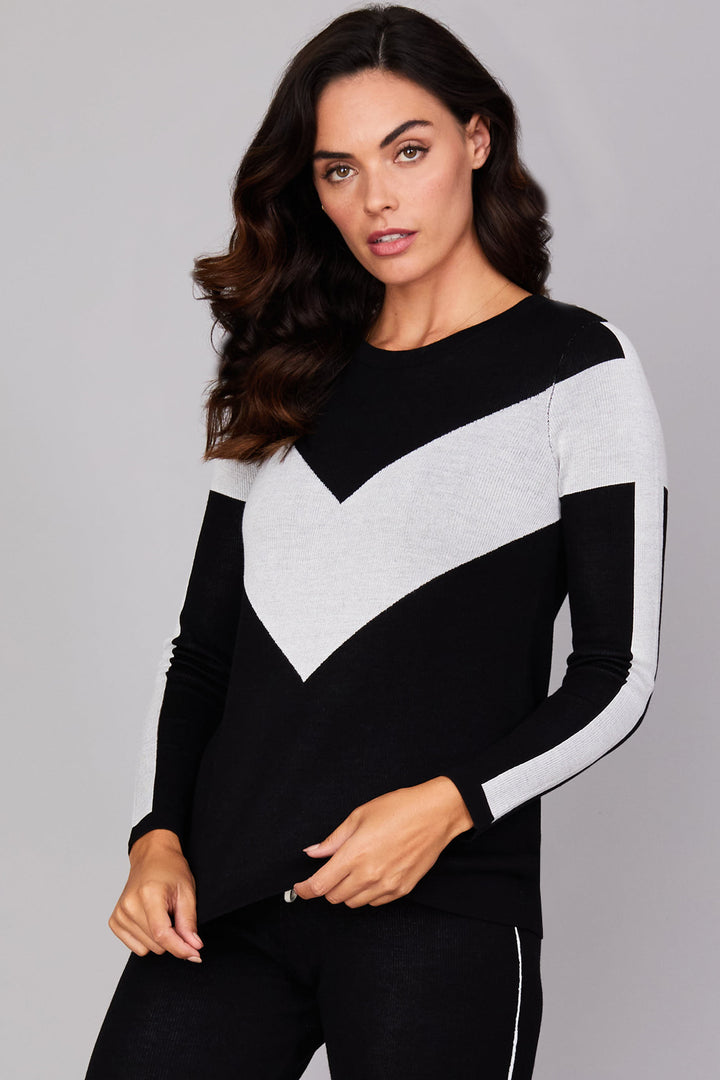 Colorblock Pull Over - Shadow Knits: FINAL SALE