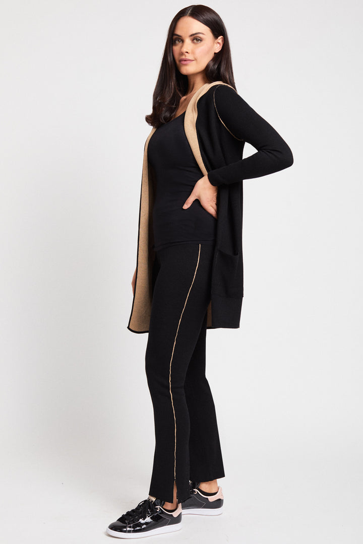 Hoody Cardigan - Shadow Knits- FINAL SALE