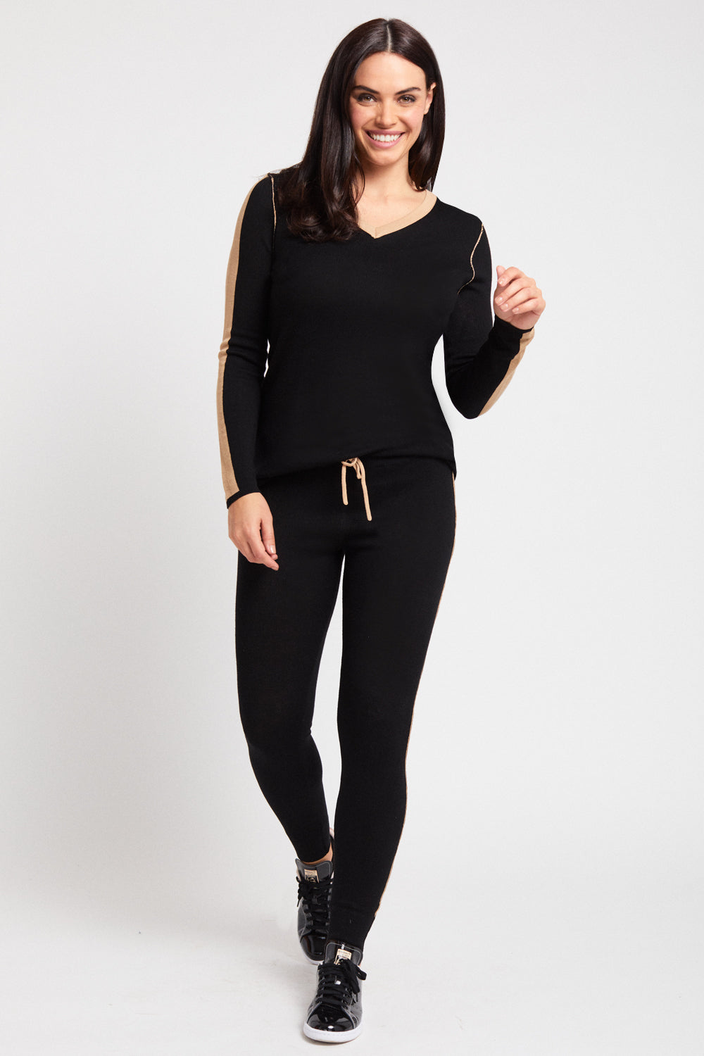 V-Neck Colorblock - Shadow Knits: FINAL SALE
