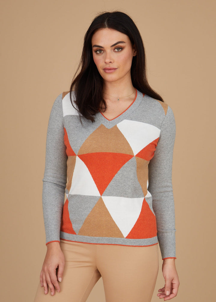 Diamond V Neck: FINAL SALE